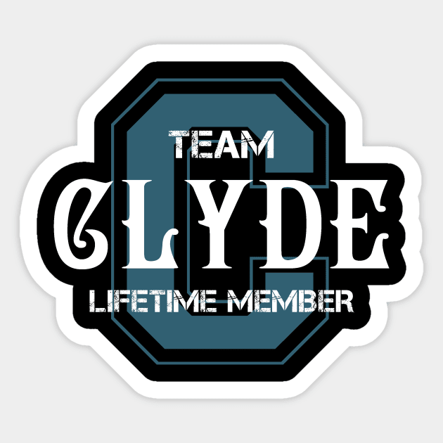 CLYDE Sticker by TANISHA TORRES